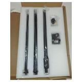 InnoGear Mic Stand, Microphone Stand Floor Detachable Boom Mic Arm Stands with Weighted Round Base, Height Adjustable from 34\" to 60\" for Blue Yeti HyperX QuadCast Shure SM58 Samson Q2U Fifine K669B