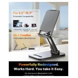 LISEN for iPad Stand Tablet Holder for Desk, Cool Home Office Desk Accessories for Men Women Kids Tablet Gifts, Office Home Essentials Gadgets Portable Monitor Stand for iPad a16 Accessories Kindle