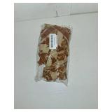 JOICEE 15Pcs Christmas Velvet Bows Ornament, 5 x 12 Inch Wreath Crafts Bows Christmas Tree Ribbon Bows for Xmas Holiday Home Party Garland Indoor Outdoor Decorations(Khaki)