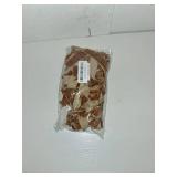 JOICEE 15Pcs Christmas Velvet Bows Ornament, 5 x 12 Inch Wreath Crafts Bows Christmas Tree Ribbon Bows for Xmas Holiday Home Party Garland Indoor Outdoor Decorations(Khaki)