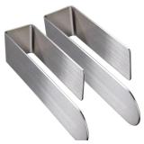 szhdxsy 2pcs Towel Holder SUS 304 Stainless Steel Brushed Hand Towel Rod, Self Adhesive Towel Holder Towel Rod Towel Rack for Bathroom- Silver