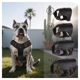 HiiFeuer Medieval Faux Leather Dog Armor Clothe Adjustable Funny Dog Vest Costume for Cosplay- Fits Most Dogs Ropa para Perro (Black L)