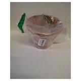 Empire Clip On Chandelier Lamp Shade, Small Lamp Shade Rattan,Boho Wicker Lamp Shades Mini,Replacement Lampshade 3" Top x 6" Bottom x 5" Slant Height(1 Pack)