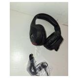 BINNUNE Wireless Gaming Headset with 2.4GHz for PS5, PS4, PC, Switch, FPS Gamers, 120Hrs+ Bluetooth 5.3 Gaming Headsets with Noise Canceling Mic, 50MM Headphones for Laptop, Mobile, Mac (Red)