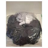 Birodeko Canopy Replacement Top Only, 300D Wateproof Pop-Up Canopy Tent Top Cover with Ropes, Instant Canopy Top Sunshade Silver Coated for Garden Patio Camping (Dark Black, 10 * 10FT)