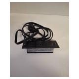 CCCEI Recessed Power Strip with Two USB-C Ports, Fast Charging USB A Port Desk Outlet, Black Furniture Hidden Charging Station for Side Table, End Table, with 6 FT 45 Degree Flat Plug Extension Cord.