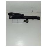 Long Reach Stapler,with 2000 Staples & Stapler Remover Full Stripï¼20-25 Sheet Capacity,with Built-in Ruler and Adjustable Locking Paper Guide, Black