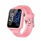 Smart Watch for Kids, Toddler Watch Toys with 39 Games Camera Video Recorder Music Alarm Calculator Calendar Stopwatch Flashlight Pedometer Birthday Gift Toys for 3-12 Year Old Boys and Girls (Pink)