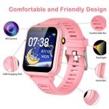 Smart Watch for Kids, Toddler Watch Toys with 39 Games Camera Video Recorder Music Alarm Calculator Calendar Stopwatch Flashlight Pedometer Birthday Gift Toys for 3-12 Year Old Boys and Girls (Pink)