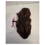 NAYOO Clip in Hair Extensions for Women 20 Inch Long Wavy Curly Medium Brown Hairpieces Full Head Synthetic Hair Hairpieces (6PCS,Medium Brown)