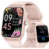 Fitpolo Smart Watch for Women Android & iPhone, Alexa Built-in [1.8\" HD Screen] IP68 Waterproof Fitness Watch with Bluetooth Call (Answer/Make), Heart Rate/Sleep/SpO2 Monitor, 105 Sports Trackers