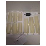 Vinkor Flameless Candles Battery Operated Candles Real Wax Pillar LED Candles with 10-Key Remote and Cycling 24 Hours Timer (Ivory 4\" 5\" 6\" 7\" 8\" 9\")