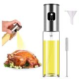 ZEREOOY Oil Sprayer for Cooking Olive Oil Sprayer Mister for Air Fryer Vegetable Vinegar Oil Portable Mini Kitchen Gadgets for Baking,Salad,Grilling,BBQ,Roasting(1 Pack)