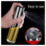 ZEREOOY Oil Sprayer for Cooking Olive Oil Sprayer Mister for Air Fryer Vegetable Vinegar Oil Portable Mini Kitchen Gadgets for Baking,Salad,Grilling,BBQ,Roasting(1 Pack)