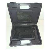 Kinghardcase TSA Gun Case for Handgun, TSA Approved Firearm Travel Case, Waterproof & Shock Proof Lockable handgun case, 10.6 *8.8 *4 Inches 9mm Pistol Case Hard Shell