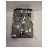 Berkshire Blanket Peanuts Fitted Sheet Full Size, Cute Character Snoopy Microfiber Sheet with Deep Pocket, Soft and Breathable, Poses and Paws Sheets Loden