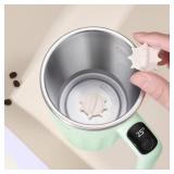Self Stirring Mug,Self Stirring Coffee Mug,Suitable for Coffee, Milk, Cocoa and Other Beverages (Matcha Green-temperature, 12 Ounces)