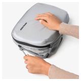 Aerotrunk Ultralight Compression Packing Cubes - Lightweight Travel Organizers for Suitcases and Luggage (2-Pack, Light Grey)