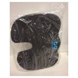 Everlasting Comfort Doctor Recommended Memory Foam Seat Cushion for Office Chairs & Car - Ergonomic Office Desk Accessories - Cushions for Tailbone Pain Relief, Sciatica (Black, Large)