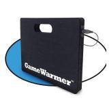 Giant BioGEAR GameWarmer Bleacher Seat, Rechargeable Battery-Operated Heated Stadium Seat Cushion, Spill-Resistant Stadium Chair or Heated Camping Chair, Lasts up to 5 Hours, Recharges Cell Phones