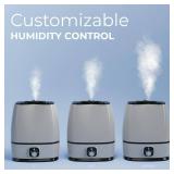 Everlasting Comfort 6L Humidifier Large Room, High Mist Output 50+ HR Runtime Ultrasonic Humidifiers for Bedroom, Easy to Use & Clean for Home, Baby Humidifier, Plants, Congestion, Indoor