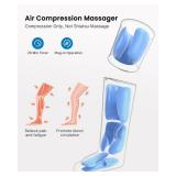RENPHO Compression Leg Massager, Air Compression Massager for Circulation Pain Relief, Effective for Father Mother Reduce Swelling-Blue