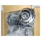 Ensenior Color Changing Solar Lights Outdoor, Auto ON/Off 3000K White Light & RGB LED Solar Garden Lights, Halloween Christmas Landscape Lighting, IP65 Waterproof, Flag Lights, 8-Pack