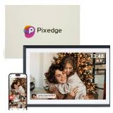 Frameo 10.1 in Smart WiFi Digital Photo Frame Electronic Picture Frame Slideshow Send Photos,32GB Ultra-Large Storage High Definition Display IPS Touch Screen Picture Frame