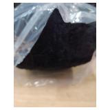 Craidlela Extra Long Black Boho Woven Fabric Shower Curtain with Tassel 72 x 84, Bohemia Tufted Chevron Striped Chic Textured, Waterproof Cloth Curtain for Bathroom, Modern Farmhouse Minimalist