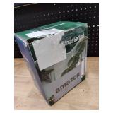 WATERGLIDE 49FT Lighted Christmas Green Garland with 100 Count Clear String Lights, Pre-lit Long Artificial Greenery Garlands, Plug in Holiday Decorative Lights for Indoor Outdoor Decor