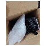 7 ft Lighted Outdoor Christmas Tree, 310 LEDs Pre-lit Christmas Cone Tree with Star Topper for Indoor and Outdoor Holiday Decorations (Multi Color)