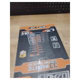 LOZAGU 33PCS Magnetic Nut Driver Set with Long Handle | 6 Inch Long Nut Driver Set | SAE and Metric | 1/4 Inch Hex Shank | Cr-V Steel