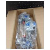 Flynsu 4725001230 Rear ABS Solenoid Modulator Valve Replacement for Wabco 4S/4M 6S/4M ABS Axle Package DC 12V