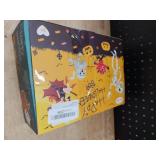 Jo.Devivre Halloween Party Favors for Kids, 48 Pcs Pumpkin with Squishy and Building Blocks, Halloween Goodie Bags Fillers Trick or Treat Classroom Prizes Toys Gifts for Kids