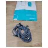 AINOPE USB C to USB C Cable 60W 2Pack 6.6ft C to C Cable Fast Charging Type C Charger Fast Charging Right Angle Sideways Phone Charger USBC - USBC for iPhone 17 Pro Max 16 Accessories Samsung S25 iPad