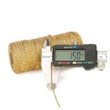 KINGLAKE Gold Twine String,Christmas Metallic Gold Twine String Bakers Twine for Gift Wrapping and Crafts,328 Feet 1.5mm Gold Glitter String Thread