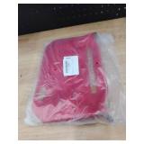 GIVLEFLY Purse Organizer with Zipper Tote Bag Organizer Inserts,Multiple Pockets with Cup&Umbrella Position Lightweight Handbag Dividers with Handle,Fit for Longchamp Neverful(Red,Medium)