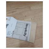 Simplicity SS9726OS Easy to Sew Misses