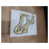 Gold Human and Dog Statue Decoration, Cute Pet Sculpture Home Decor Tabletop Ornament Office Living Room Bedroom Home, for Dog Lovers Friends Family Decoration