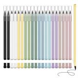 Ainiv Everlasting Pencil - 20 Pack Infinity Pencils with 20 Extra Erasers, Ideal for Home, Office, School Writing & Drawing