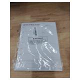 Weekly Meal Planner - Undated Magnetic Notepads with Grocery List, 7\" x 9\", 52 Weeks, Meal Planning Pad for Refrigerator Door with Tear-Off Shopping List, Food/Menu Organizer Notepad