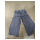 Size medium blue sweatpants denim looking style