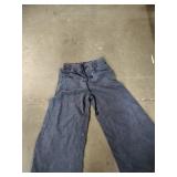 Size medium blue sweatpants denim looking style