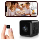 Smilephil Hidden Camera,1080P WiFi Spy Camera - with Night Vision & Motion Detection, Wireless Indoor Security Camera for Pet/Baby/Nanny, App Live Feed, Smallest Smart for Home Monitoring