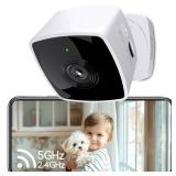 blurams 5GHz Cameras for Home Security, 2K Security Camera Indoor, Pet Camera with Phone App, Indoor Camera w/AI Motion Detection, 2-Way Audio, Compatible with Alexa&Google Home, WiFi 6