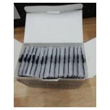 Zuqqony 15 Pack PF-S Filter Cartridges Compatible with Silenstream PF10 Power Filters, Remplacement Aquarium Carbon Cartridge with Zeolite