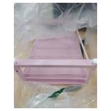 Gugsey Small Pink Laptop Stand for Desk, Monitor Stand, Office Desk Accessories, Computer Desktop Stand with Drawer for Home, Office, School (Pink)