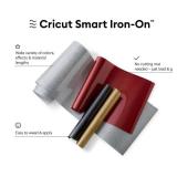 Cricut Smart Iron On (13in x 3ft, Glitter Black) for Explore 3 and Maker 3 - Matless Cutting for Long cuts up to 12ft
