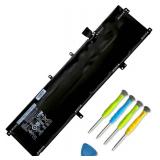 ASODI 245RR 91Wh Laptop Battery Compatible with Dell XPS 15 9530 9535 P31F Precision M3800 Series 701WJ 7D1WJ H76MV Y758W 91Wh 11.1V 7810mAh