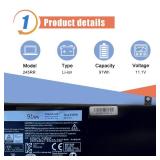 ASODI 245RR 91Wh Laptop Battery Compatible with Dell XPS 15 9530 9535 P31F Precision M3800 Series 701WJ 7D1WJ H76MV Y758W 91Wh 11.1V 7810mAh